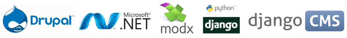We specialize in the best Web platforms and technologies